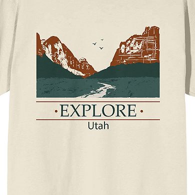 Men's Adventure Society Utah Tee