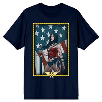 Men's Wonder Woman with Shield Tee