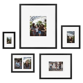 Kate and Laurel Modern Gallery Wall Frame 5 pc Set