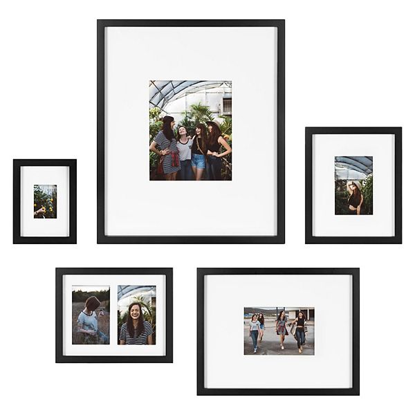 Kate and Laurel Modern Gallery Wall Frame 5-piece Set