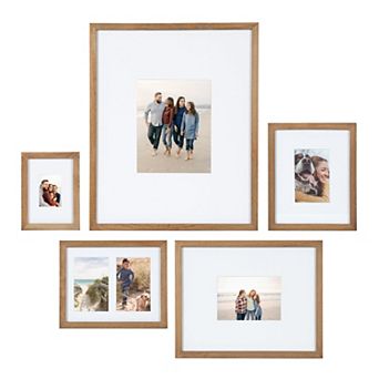 Kate and Laurel Modern Gallery Wall Frame 5 pc Set