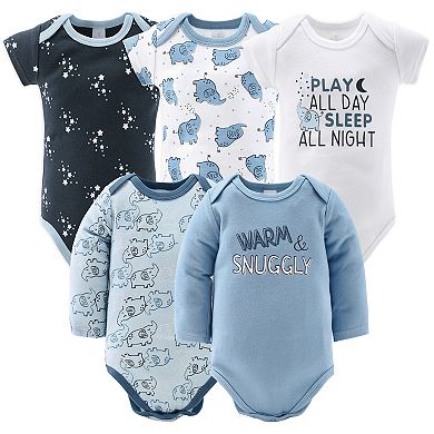 The Peanutshell Blue Elephant 30-Piece Layette Gift Set