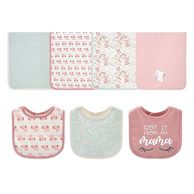 The Peanutshell Floral Elephant 30-Piece Layette Gift Set