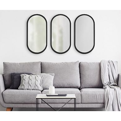 Kate and Laurel Travis Capsule Framed Wall Mirror