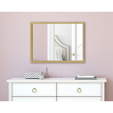 Kate and Laurel Travis Framed Bathroom Wall Mirror