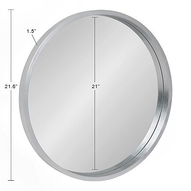 Kate and Laurel Travis Round Wall Mirror