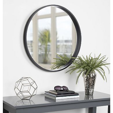 Kate and Laurel Travis Round Wall Mirror