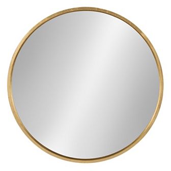 Kate and Laurel Travis Round Wall Mirror