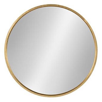 Kate and Laurel Travis Round Wall Mirror