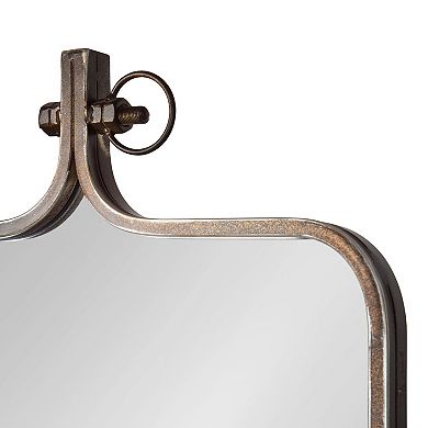 Kate and Laurel Yitro Rectangle Framed Wall Mirror