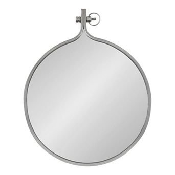 Kate and Laurel Yitro Round Framed Wall Mirror