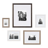 Kate and Laurel Bordeaux Gallery Wall Frame 5-Piece Set