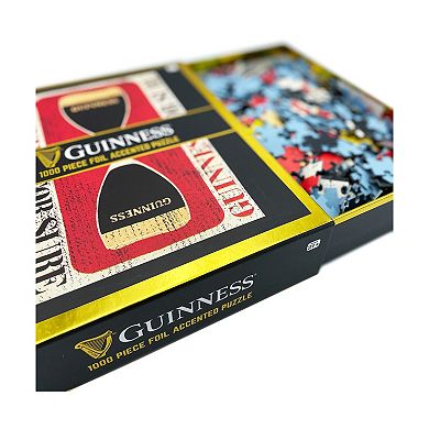 Front Porch Classics Guinness Foil Accented Puzzle - Retro: 1000 Pieces