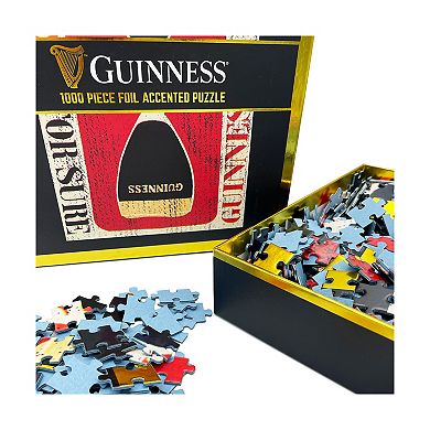 Front Porch Classics Guinness Foil Accented Puzzle - Retro: 1000 Pieces