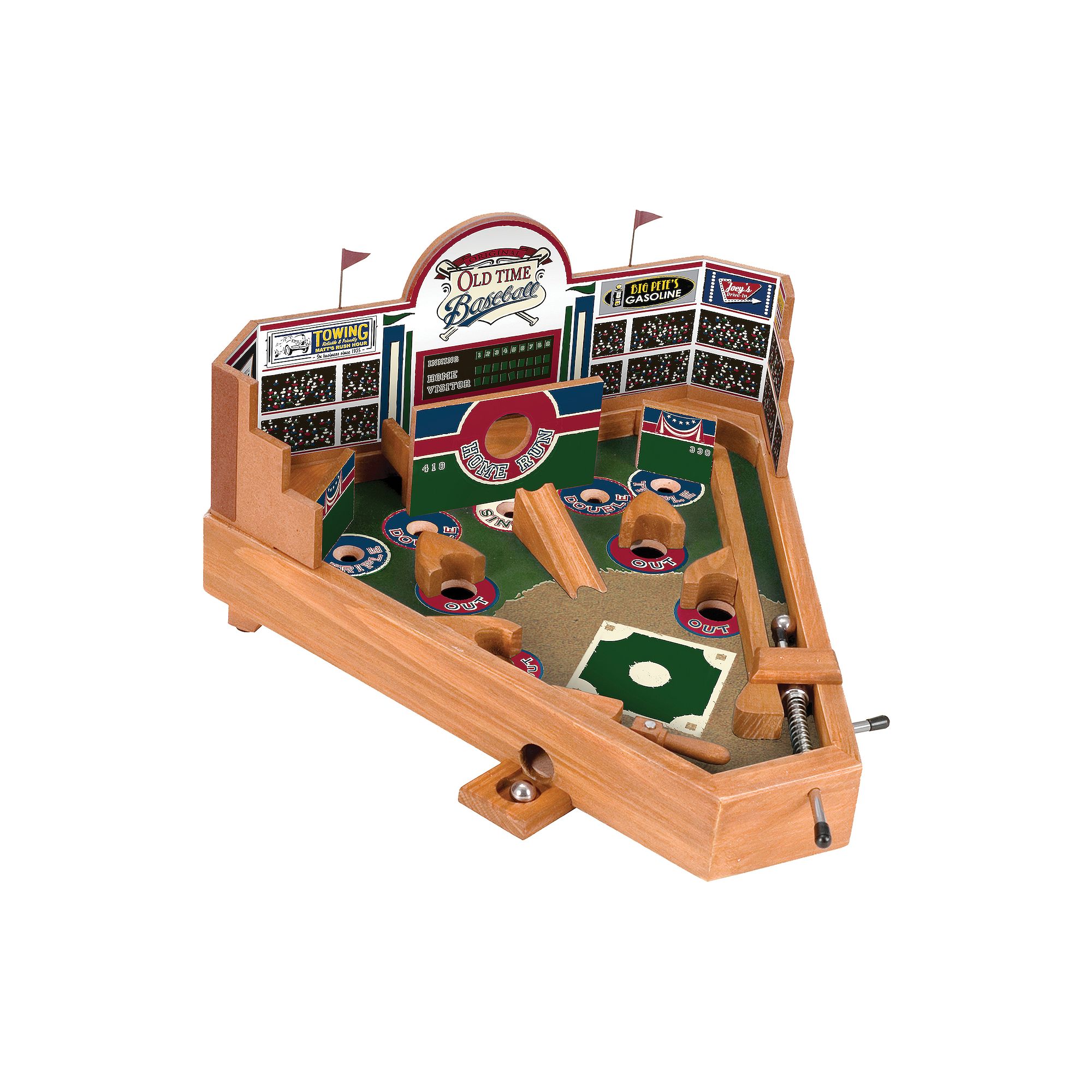 Front Porch Classics Old-Time Baseball Pinball Style Game, Multi