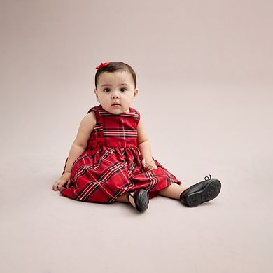 Toddler Girl Carter's Plaid Sateen Dress