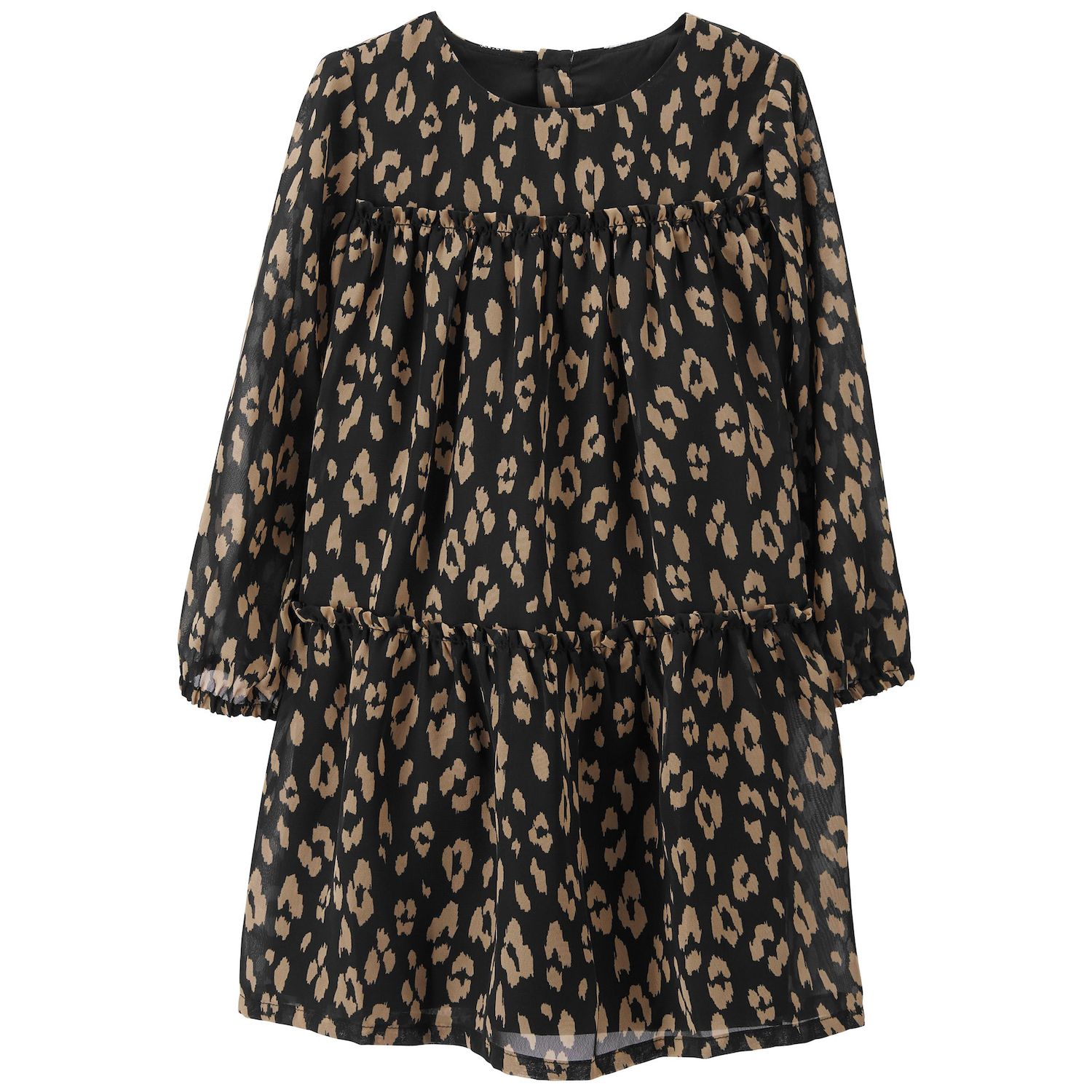 Kohls hot sale leopard turtleneck