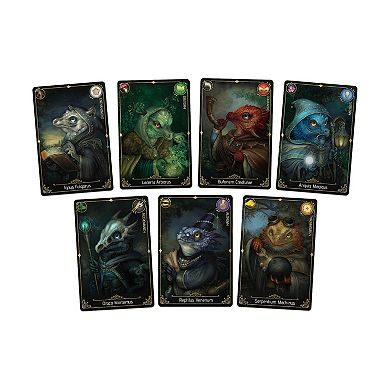 University Games Lizard Wizard Premium Edition Blue Box Set Board Game