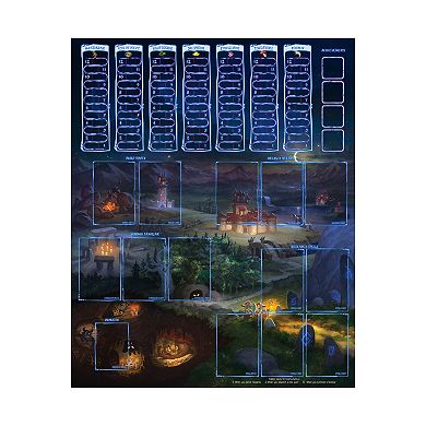 University Games Lizard Wizard Premium Edition Blue Box Set Board Game
