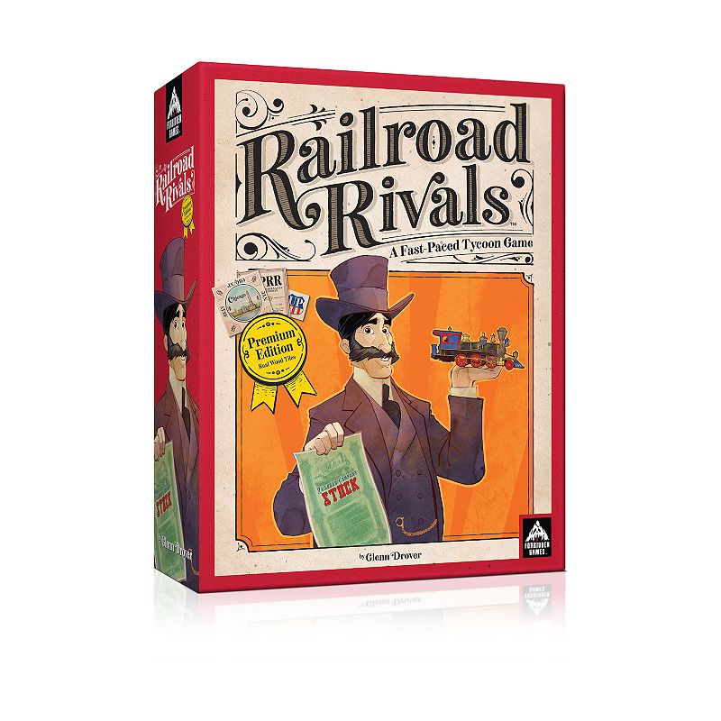 Front Porch Games Railroad Rivals - Premium Edition, Multicolor