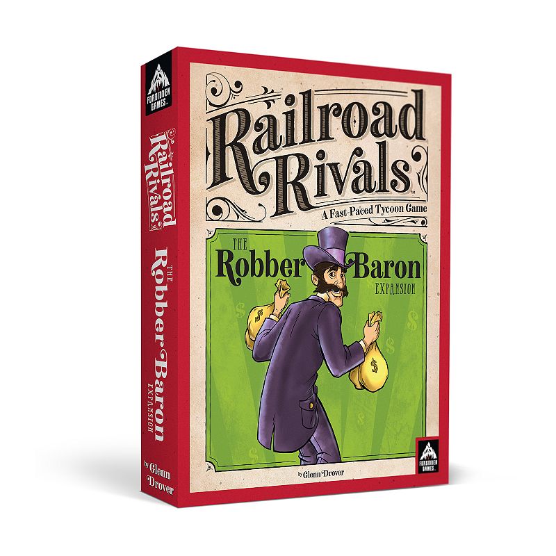 Front Porch Games Railroad Rivals - The Robber Baron Expansion, Multicolor
