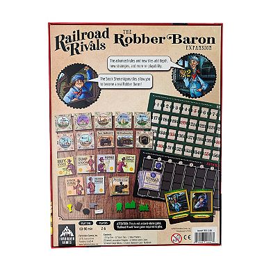 Front Porch Games Railroad Rivals - The Robber Baron Expansion