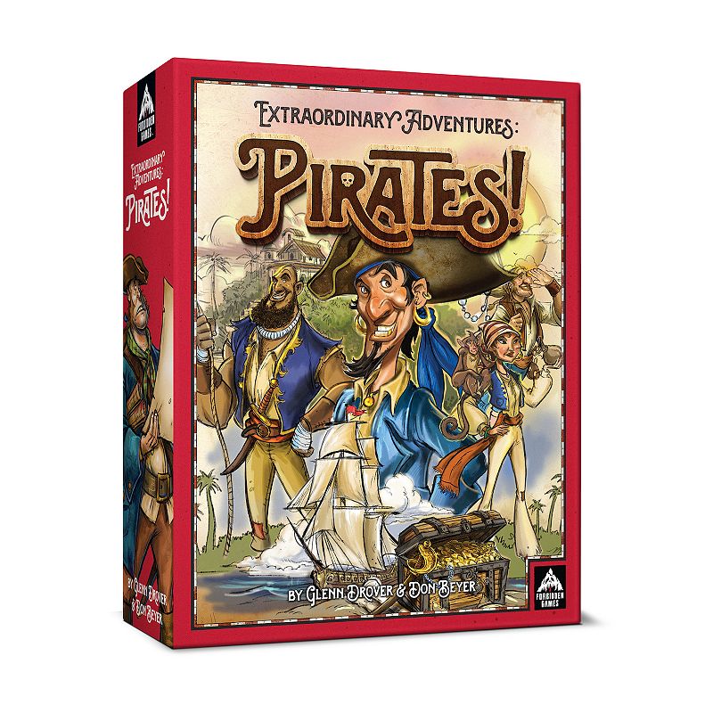 Forbidden Games Extraordinary Adventures: Pirates! Board Game, Multicolor