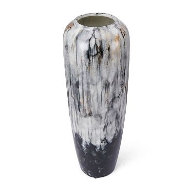 Elements Stoneware Urn Decorative Vase Floor Decor