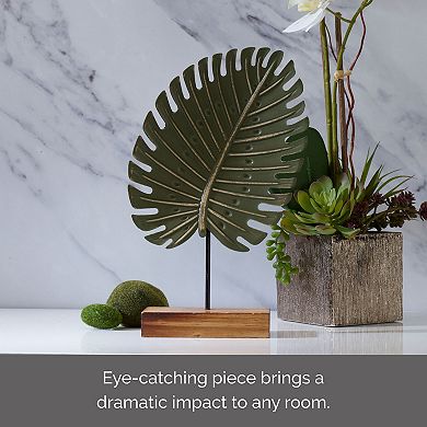 Elements Leaf Table Decor