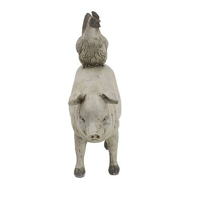Elements Pig & Chicken Table Decor
