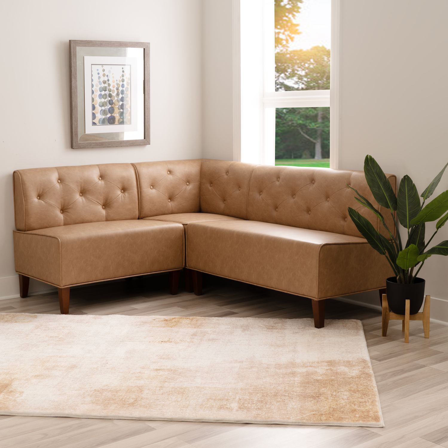 Linon Adler Nook Bench - Thumbnail 2