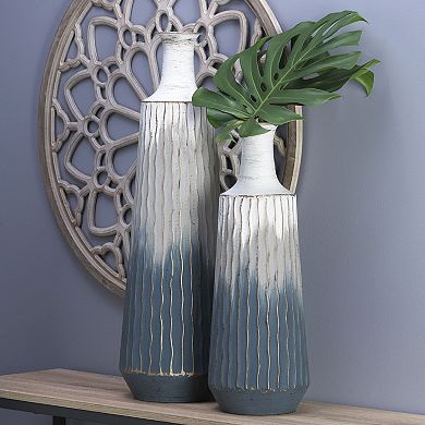 Elements Ombre Decorative Vase Floor Decor 2-piece Set