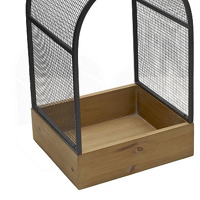 Elements Decorative Cage Floor Decor 2-piece Set
