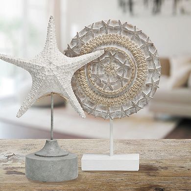 Elements Coastal Table Decor 2-piece Set