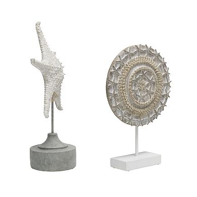 Elements Coastal Table Decor 2-piece Set