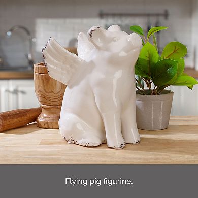 Elements Flying Pig Table Decor