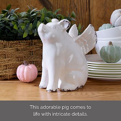 Elements Flying Pig Table Decor