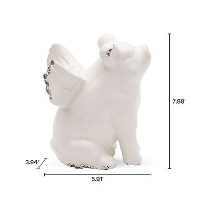 Elements Flying Pig Table Decor