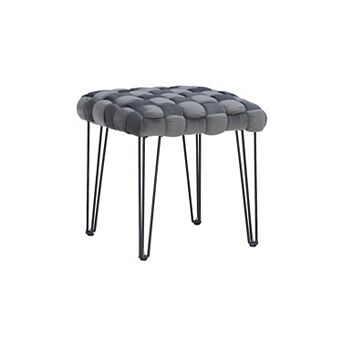 Linon Shadbury Square Stool