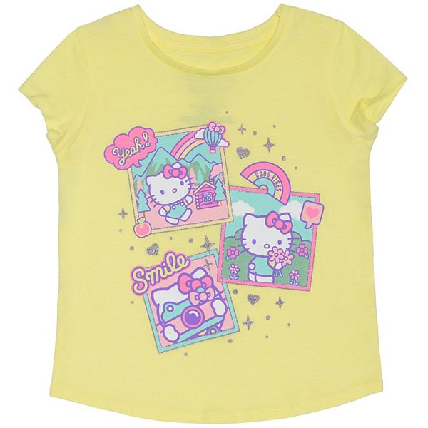 Toddler Girl Jumping Beans® Hello Kitty Rainbow Unicorn Graphic Tee