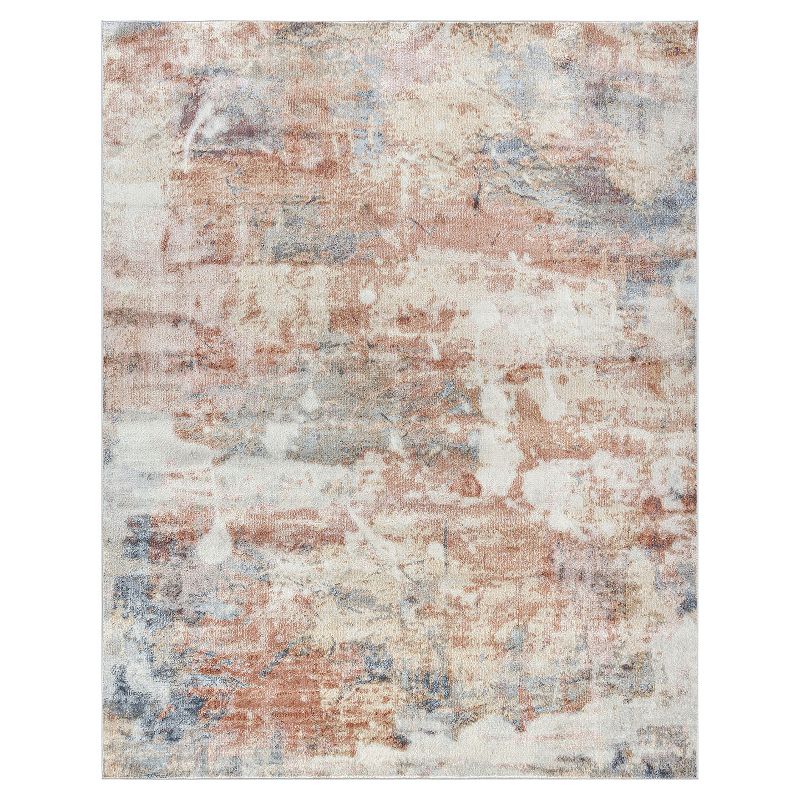 Khl Rugs Amunra Multi Color Contemporary Rug, Multicolor, 8X10 Ft