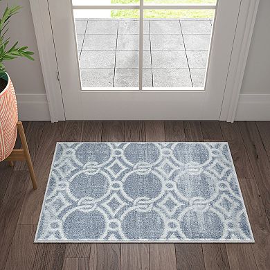 Khl Rugs Alverta Navy Transitional Rug