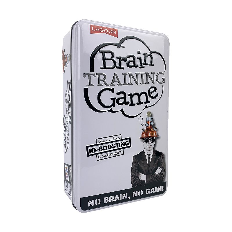 Front Porch Games Brain Training Game Tin, Multicolor