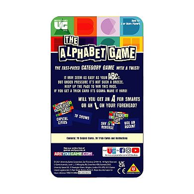 Front Porch Games The Alphabet Game Tin