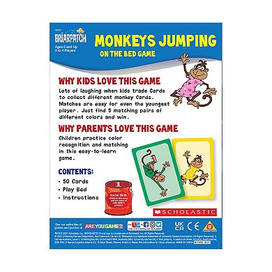 Briarpatch Scholastic Monkeys Jumping on the Bed Game