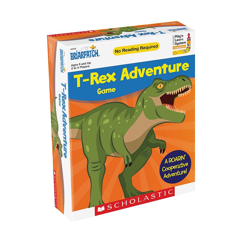 Briarpatch Scholastic T-Rex Adventure Game, Multicolor
