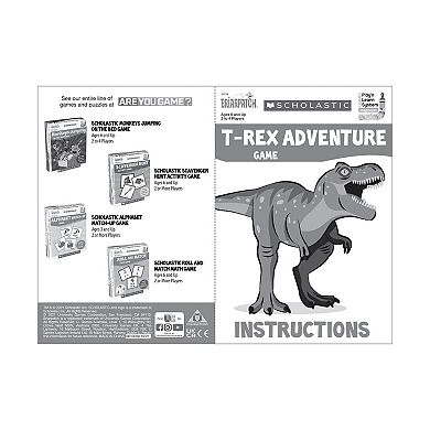 Briarpatch Scholastic T-Rex Adventure Game