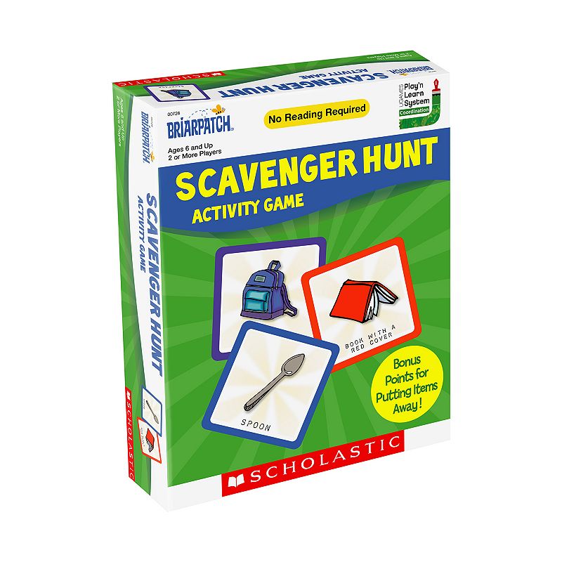 Briarpatch Scholastic Scavenger Hunt Activity Game, Multicolor