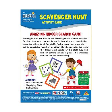 Briarpatch Scholastic Scavenger Hunt Activity Game