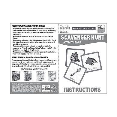 Briarpatch Scholastic Scavenger Hunt Activity Game